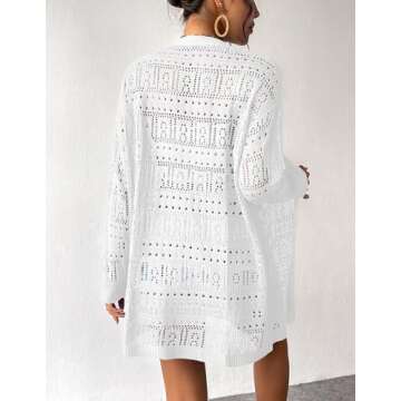 Stylish Zeagoo Summer Crochet Cardigan for Boho Chic Looks