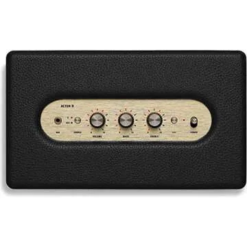 Marshall Acton II Wireless Bluetooth Speaker - Black (Renewed)
