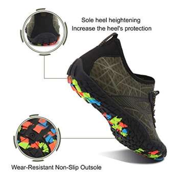 Spesoul Womens Mens Water Sports Shoes Outdoor Quick Dry Barefoot Athletic Aqua Shoe for Beach Swim Pool Surf Diving Yoga 11.5 Women/9.5 Men