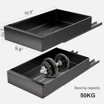 DING XI Pull Out Organizer - Easy, No Drill Installation