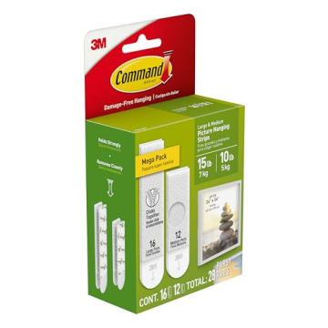 Command Picture Hanging Strips for Easy Home Decor