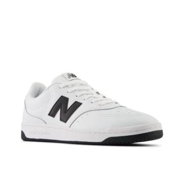 Men's New Balance BB80 V1 Sneaker in White/Black, Size 8.5