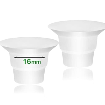 MompMuir 16mm Silicone Flange Inserts for Elvie Medela Specrta & Willow