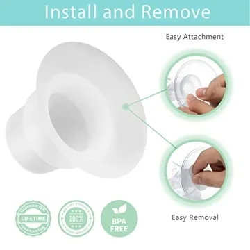 Comfortable 16mm Silicone Flange Inserts for All Pumps