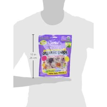 YumEarth Organic Easter Candy Lollipops, 6.6 Ounce