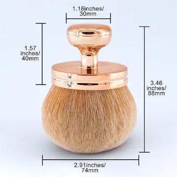 Extra Large Body Makeup Brush for Quick Applications