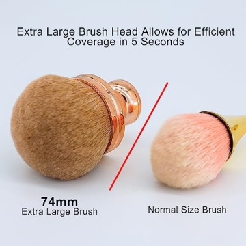 Extra Large Body Makeup Brush for Quick Applications