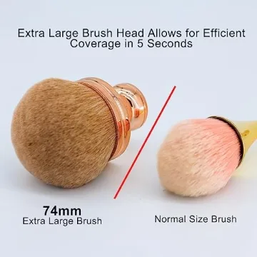 Extra Large Body Makeup Brush for Quick Applications