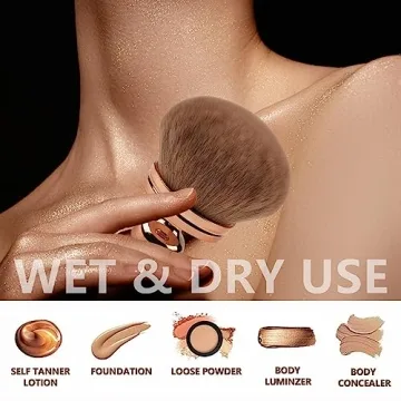 Extra Large Body Makeup Brush for Quick Applications