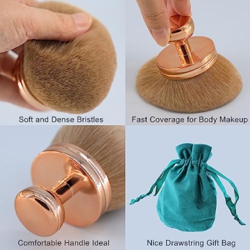 Extra Large Body Makeup Brush for Quick Applications