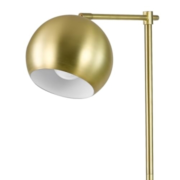 Shop Globe Electric 12915 Molly Floor Lamp in Gold Finish