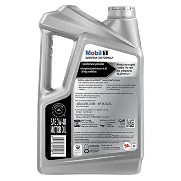 Mobil 1 0W-40 Full Synthetic Motor Oil for Reliable Performance