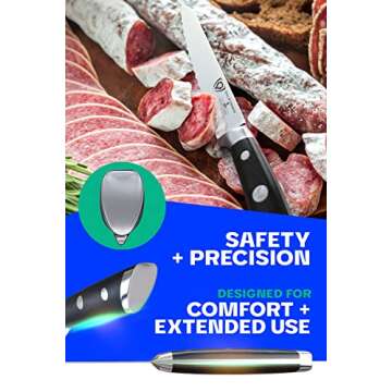 Dalstrong 5.5 inch Serrated Utility Knife - Gladiator Elite