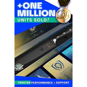 Dalstrong 5.5 inch Serrated Utility Knife - Gladiator Elite