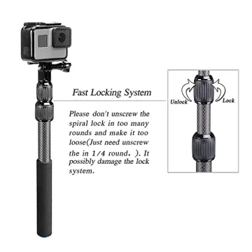 Smatree S3C Extendable Floating Pole for Action Cameras