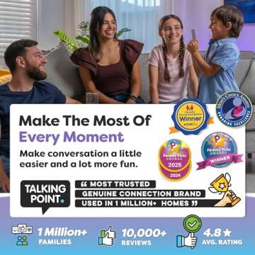 200 Kids Conversation Cards - Help Kids Put Down Tablets and Phones - Get Children to Enjoy Talking and Listening - Great for Car Rides and Family Dinners - A New Way for Kids to Express Themselves