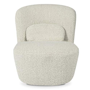 POLY & BARK Elia Swivel Chair - Stylish and Comfortable