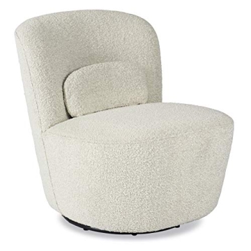 POLY & BARK Elia Swivel Chair - Stylish and Comfortable