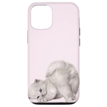 Cute Cat Coquette Pink iPhone 15 Case - Premium Protection