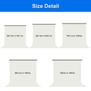 Joccun 5X7FT Light Pink Backdrop Background for Photography,Polyester Backdrop Curtain Background Screen for Photography,Photoshoot,Video Recording,Studio(5X7ft,Light Pink)