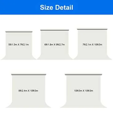 Joccun 5X7FT Light Pink Backdrop Background for Photography,Polyester Backdrop Curtain Background Screen for Photography,Photoshoot,Video Recording,Studio(5X7ft,Light Pink)