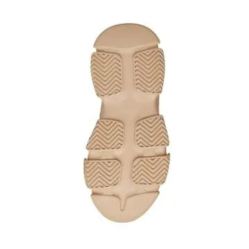 Steven Madden Women's Possesion Sneaker, TAN, 7.5