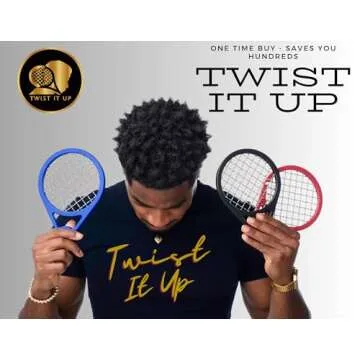 Twist Up Comb (Bond Black) - Alternative for Hair Sponges, Creates Curls and Twists for Black Men, T...