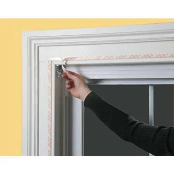 Frost King V96H Outdoor Stretch Window Kit, 84in x 110in, Clear, 84-Inch by 110-Inch