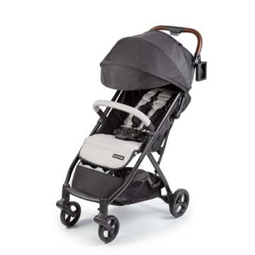 Ingenuity 3Dquickclose CS+ Compact Fold Stroller – Lightweight Stroller with Oversized Canopy and ...