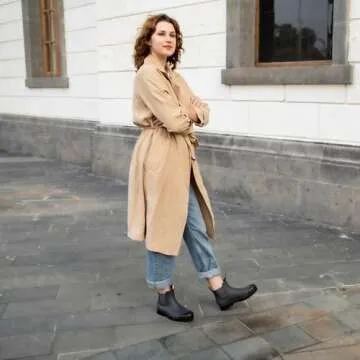 Stylish HISEA Women's Short Rain Boots for Outdoor Comfort