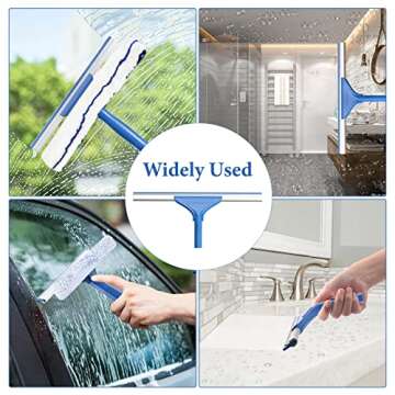 VOUBIEN 2 in 1 Window Cleaner Kit for Home and Car