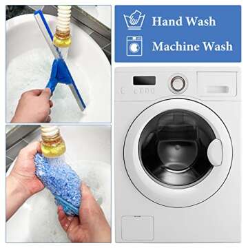 VOUBIEN 2 in 1 Window Cleaner Kit for Home and Car