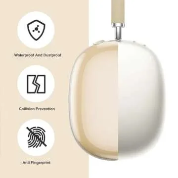 MOLOPPO Case Cover for AirPods Max Headphones - Premium 3 in 1 Protector