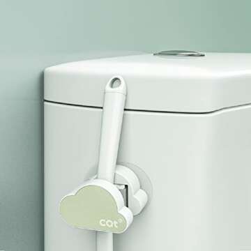 CQT Mop and Broom Holder Gripper No Drilling Adhesive