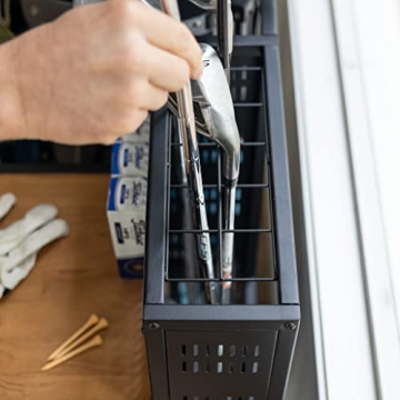 Teal Triangle Golf Organizer - Stylish Storage Rack for Golf Gear