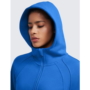 CRZ YOGA Fleece Lined Oversized Hoodie for Women