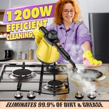 Natural Multi-Surface Handheld Steam Cleaner - Eco-Friendly Cleaning Solutions