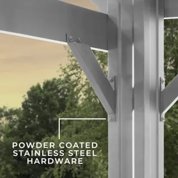 Stylish Backyard Discovery Pergola with PowerPort and Shade