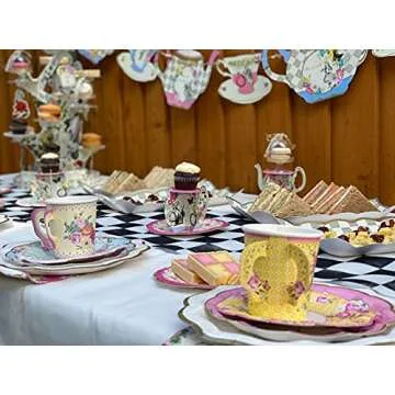 Truly Alice Teapot Cupcake Stands for Tea Parties
