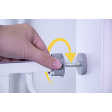 Regalo EasyStep 38.5-Inch Walk Thru Baby Gate with Extension