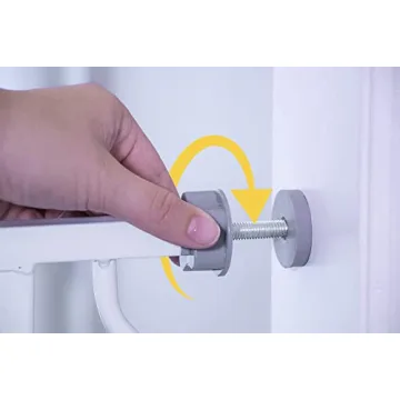 Regalo EasyStep 38.5-Inch Walk Thru Baby Gate with Extension