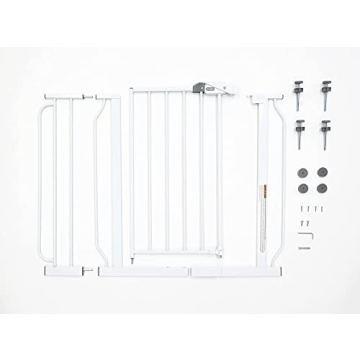 Regalo EasyStep 38.5-Inch Walk Thru Baby Gate with Extension