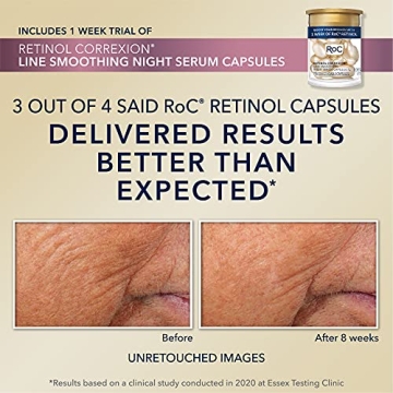 RoC Anti-Aging Crepe Repair Moisturizer Retinol Capsules Set