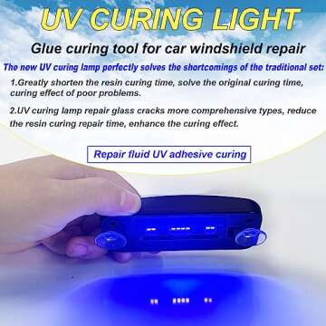 Windshield Repair Kit for Chips and Cracks 4 Pack