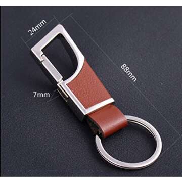 (3 Pack) Detachable Key Chain Trending Keychain for Men and Women Luxury Family Pack Key Organizer