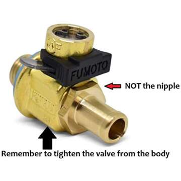 FUMOTO Valve for Easy Oil Changes
