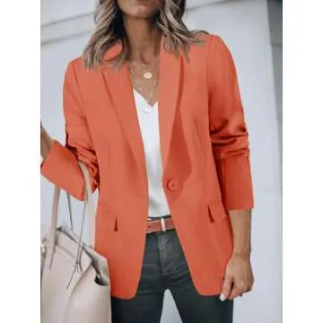 Stylish Cicy Bell Women's Blazer for Business Casual Wear