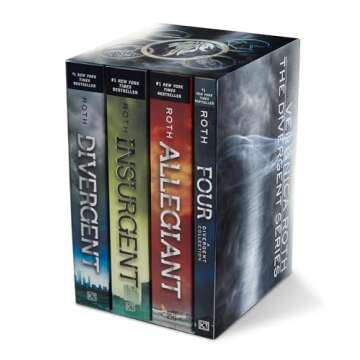 Divergent Series Four-Book Paperback Box Set: Divergent, Insurgent, Allegiant, Four