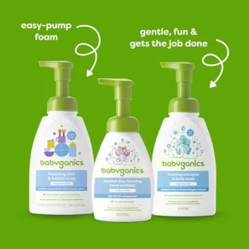 Gentle Foaming Shampoo and Body Wash for Babies