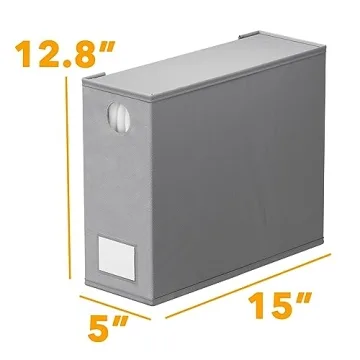 SpaceAid Foldable Bed Sheet Organizers for Linen Closet